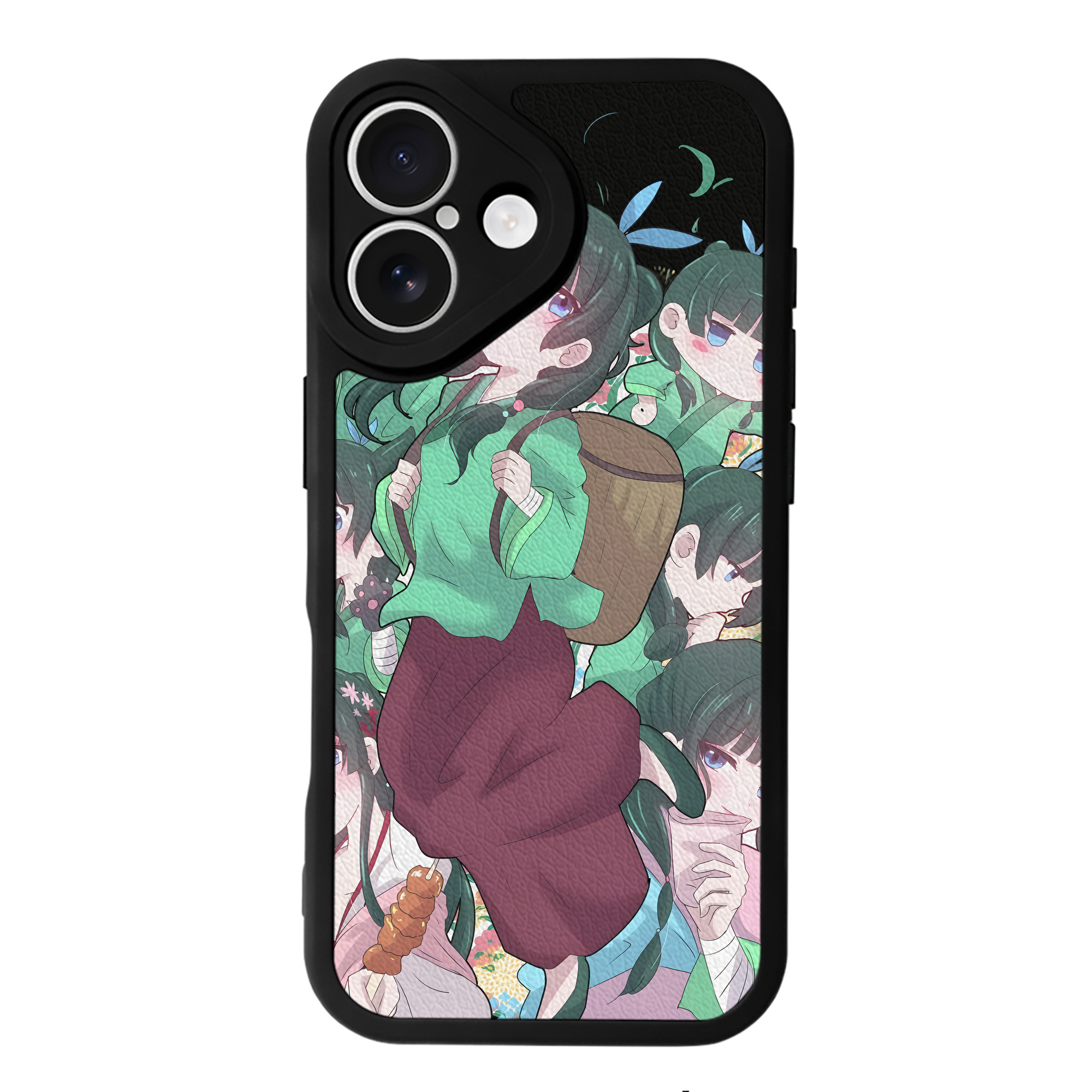 （画像用） 薬屋のひとりごと The Apothecary Diaries 【iPhone 16シリーズ対応】シリコンスマホケース（レザー調） 材質：シリコン